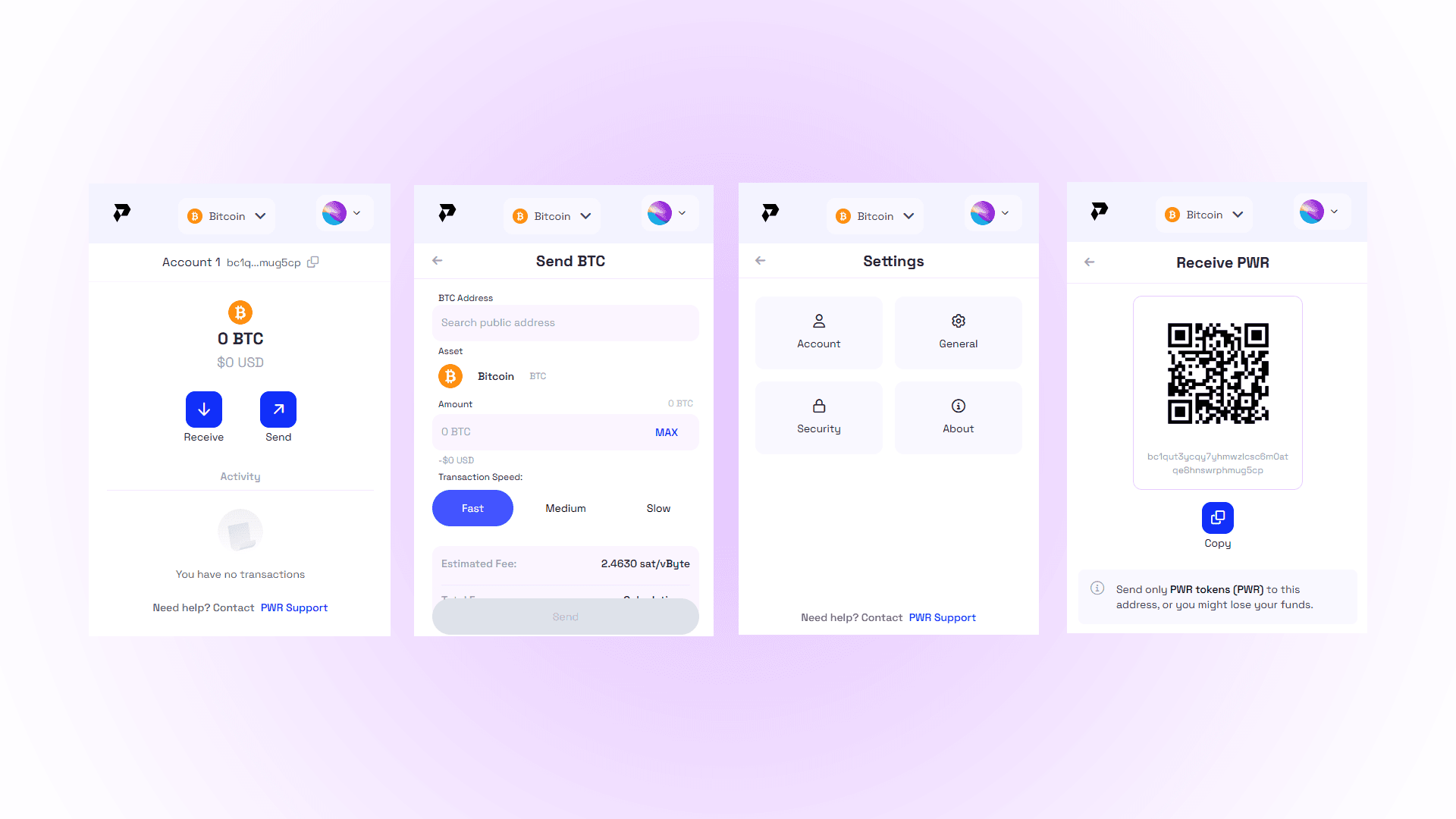 PWR Digital Wallet preview 2